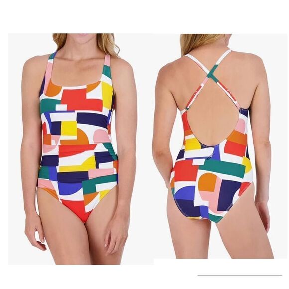 Nautica Women's One Piece Bathing Suit - Picture 1 of 7